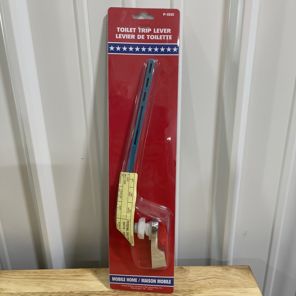US Hardware Toilet Trip Lever with Handle RV Toilet Model P-332C